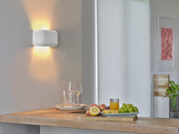 OSRAM DECOR Plaster Routes Wall Wandleuchte 250 1xE27 White
