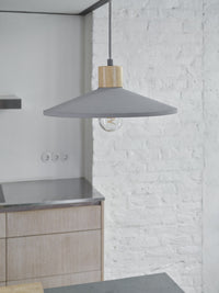LEDVANCE DECOR Concrete Wood suspension en béton, E27, 320 mm