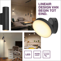 OSRAM DECOR Lampadaire à tambours 2xGU10 Noir