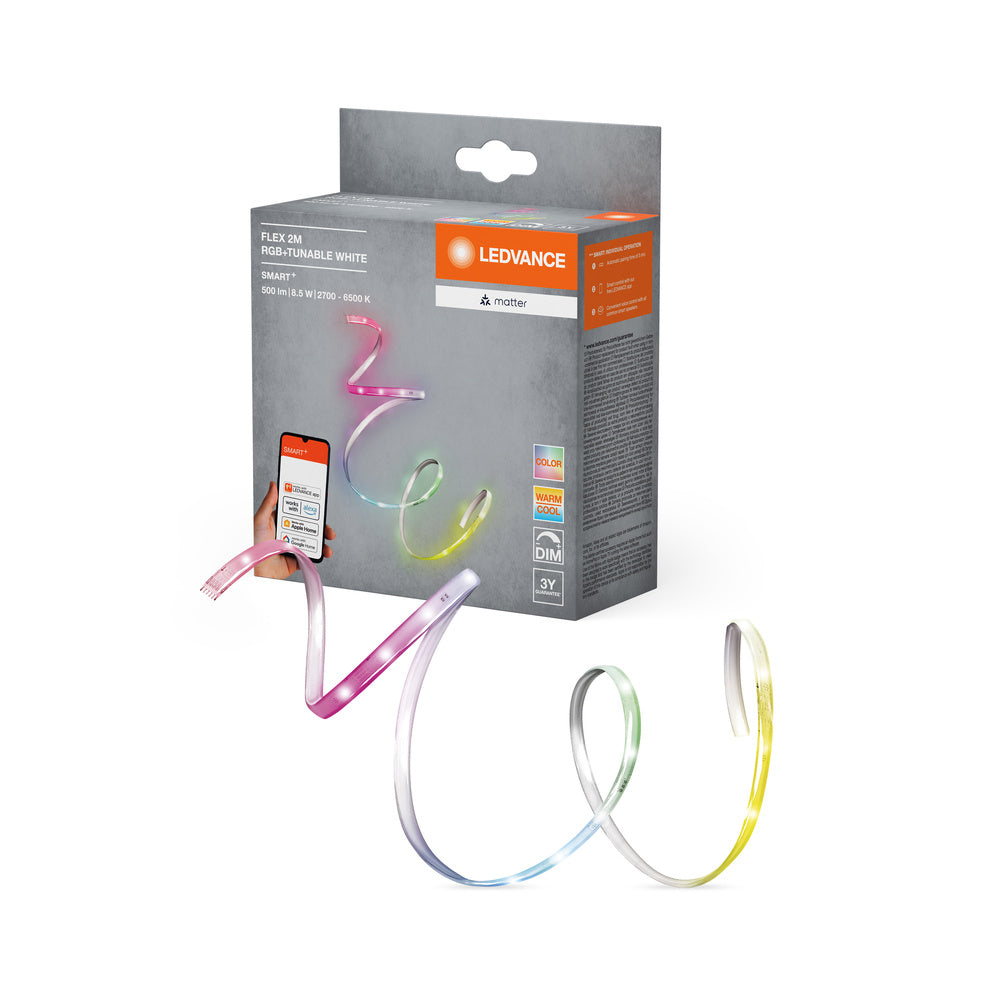 LEDVANCE SMART+ MATTER FLEX LED Streifen 2M RGB Tunable White