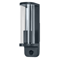 OSRAM ENDURA® CLASSIC TUBULAR Wandleuchte mit Sensor E27 IP44 Dunkelgrau