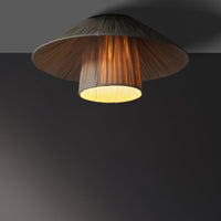 LEDVANCE DECOR Bamboo Paper Hut Plafonnier Brune, 400mm, E27