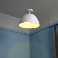 LEDVANCE Plafonnier Decor Camel Bell blanc, E27, 375 mm