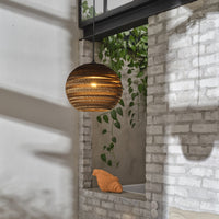 LEDVANCE DECOR Pendelleuchte Decor Cardboard Ball braun, E27