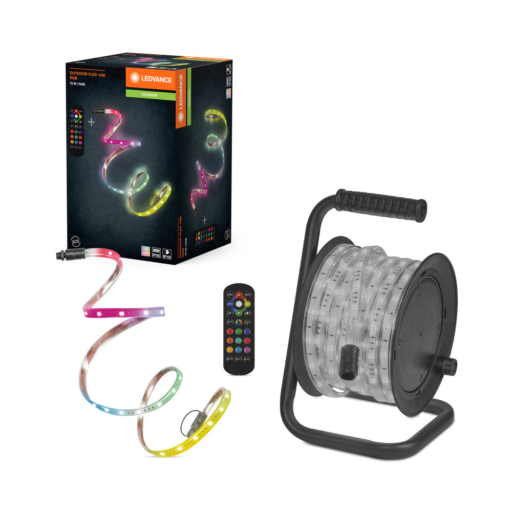 LEDVANCE OUTDOOR FLEX Bande LED RGB 10 m avec télécommande