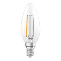 OSRAM LED Lampe LED Retrofit CLASSIC B DIM 2.8W 827 Clear E14, 250 lm, 2700 K, Warmweiß