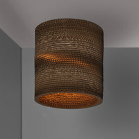 LEDVANCE Lampe à poser Decor Cardboard Cylinder marron E27