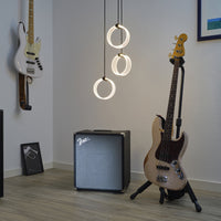 LEDVANCE DECOR Circle Suspension, Suspension à 3 pendelles, non linéaire, 20W, Click CCT Noir