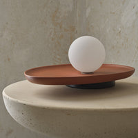 LEDVANCE DECOR Clay Nest Lampe de table 1XG9 Brune