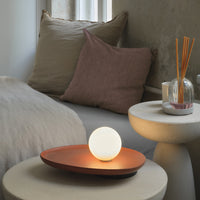 LEDVANCE DECOR Clay Nest Lampe de table 1XG9 Brune