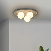 LEDVANCE DECOR Concrete Nest Plafonnier Grise, à 3 ampoules, G9
