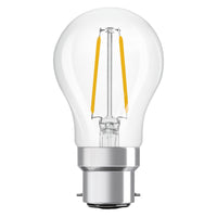 OSRAM LED Lampe LED Rétrofit CLASSIC P 2.5W 827 Clair B22d, 250 lm, 2700 K, Blanc chaud
