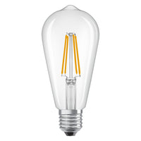 OSRAM LED Star Classic Lampe, forme Edison, 6.5W, 806lm, clair, blanc froid, E27