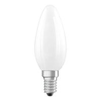 OSRAM Retrofit Classic B LED Lampe Kerzenform matt (ex 25W) 2,5W / 4000K Kaltweiß E14