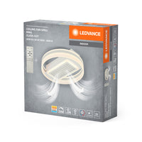 OSRAM LED Deckenventilator Ring 55W CCT Weiß 3000K-6500K