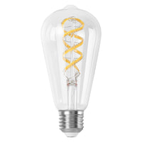 OSRAM Matter SMART+ LED Lampe CLASSIC A, RGB, verre filament, 4,8W, 470lm, E27