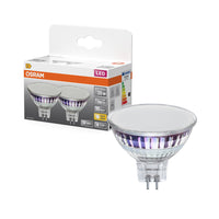 OSRAM SPOT MR16 GL 35 LED-Projecteur, 4,3W, 396lm, GU5.3, Blanc chaud