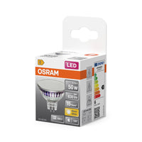 OSRAM SPOT MR16 GL 50 LED-lampe réflecteur, 6,5W, 630lm, GU5.3, blanc chaud