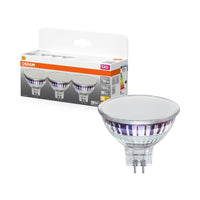 OSRAM SPOT MR16 GL 50 LED-lampe réflecteur, 6,5W, 630lm, GU5.3, blanc chaud