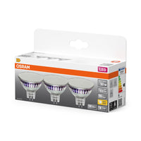 OSRAM SPOT MR16 GL 50 LED-lampe réflecteur, 6,5W, 630lm, GU5.3, blanc chaud