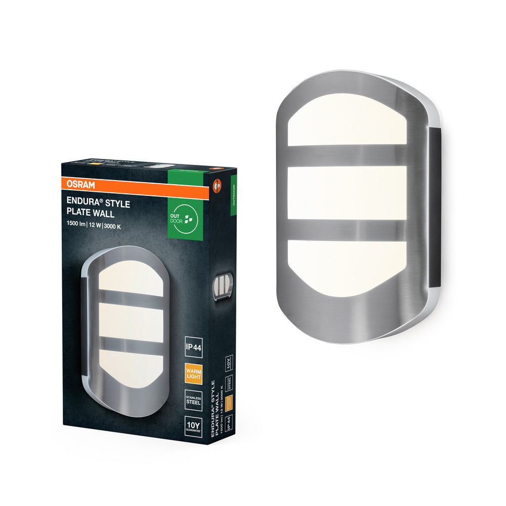 OSRAM ENDURA® Style Plaque Murale LED Applique 12W / 3000K Blanc chaud