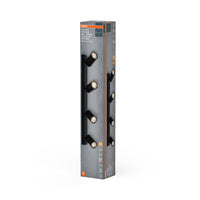 OSRAM LED SPOT OCTAGON Deckenleuchte 4 x 3,4W, GU10, 920lm, schwarz
