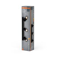 OSRAM LED SPOT OCTAGON Plafonnier 3 x 3,4W, GU10, 690lm, noir