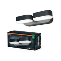 OSRAM LED Applique murale et plafonnier, luminaire pour applications extérieures, blanc chaud, 100,0 mm x 230,0 mm x 54,0 mm, ENDURA STYLE MINI SPOT