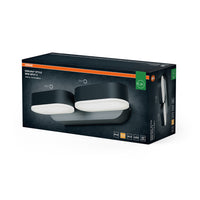 OSRAM LED Applique murale et plafonnier, luminaire pour applications extérieures, blanc chaud, 100,0 mm x 230,0 mm x 54,0 mm, ENDURA STYLE MINI SPOT