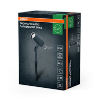 OSRAM ENDURA Garden lampe piquet extérieure, noire, GU10