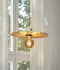 LEDVANCE DECOR Plisse Pendant Suspension E27 Beige