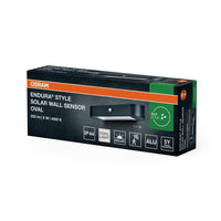 OSRAM ENDURA Style Applique solaire ovale, capteur, 4000K