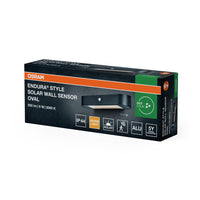 OSRAM ENDURA Style Applique solaire ovale, capteur, 3000K