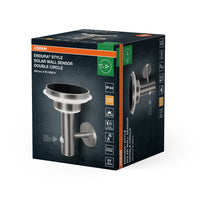 OSRAM ENDURA® Style Double Circle Applique solaire LED avec capteur 6W / 3000K Blanc chaud
