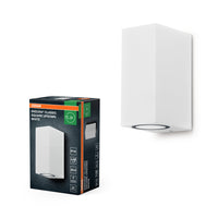 OSRAM ENDURA Square Updown Außen-Wandleuchte, weiß, GU10