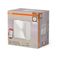 OSRAM Matter SMART+ ORBIS SWAN LED Applique murale 20x20cm Blanc réglable 23W / 3000-6500K blanc