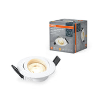 OSRAM ENCASTRÉ SPOTLIGHT TWISTLOCK LED Ø 88,5mm blanc 4,3W / 2700K blanc chaud GU10