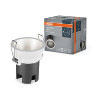 OSRAM SPOT TWIST Ø 70mm Downlight, argent, 5W, 400lm, 840 WT