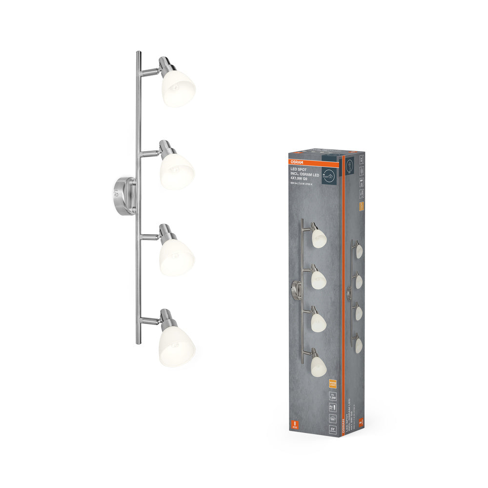 OSRAM LED SPOT G9 G9 4 x 1.9W , 800 lm, 2700 K, Warmweiß