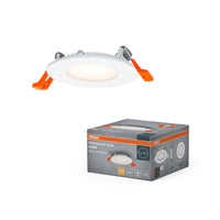 OSRAM ENCASTRÉ SLIM DOWNLIGHT LED Plafonnier, Ø 85mm 220…240V 4,50W / 3000K Blanc chaud