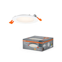 OSRAM ENCASTRÉ SLIM DOWNLIGHT LED Plafonnier, Ø 120mm, 220…240V 8W / 3000K Blanc chaud