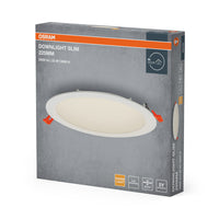 OSRAM ENCASTRÉ SLIM DOWNLIGHT LED Plafonnier, Ø 225mm, 220…240V, 22W / 3000K Blanc chaud