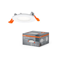 OSRAM ENCASTRÉ SLIM DOWNLIGHT LED Plafonnier, Ø 85mm, 220…240V 4,50W / 4000K Blanc froid