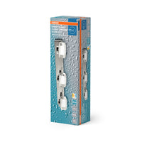 OSRAM ORBIS Flamme Applique murale de salle de bain 16.5W Click CCT IP44 Chrome