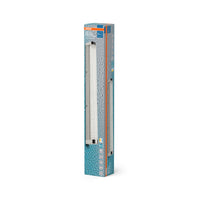 OSRAM ORBIS Tube lampe miroir/murale de salle de bain verre à bulles 12W 60cm chrome