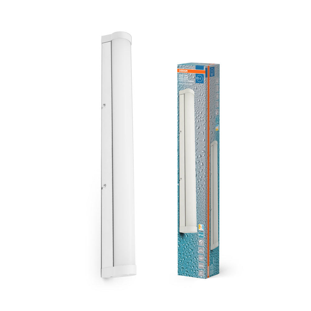 OSRAM ORBIS Tube miroir de salle de bain applique murale verre givré 12W 60cm blanc