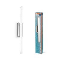 OSRAM Orbis Mirror Spiegelleuchte, Badezimmer, Click-CCT, 10W, 60cm, Chrom, IP44