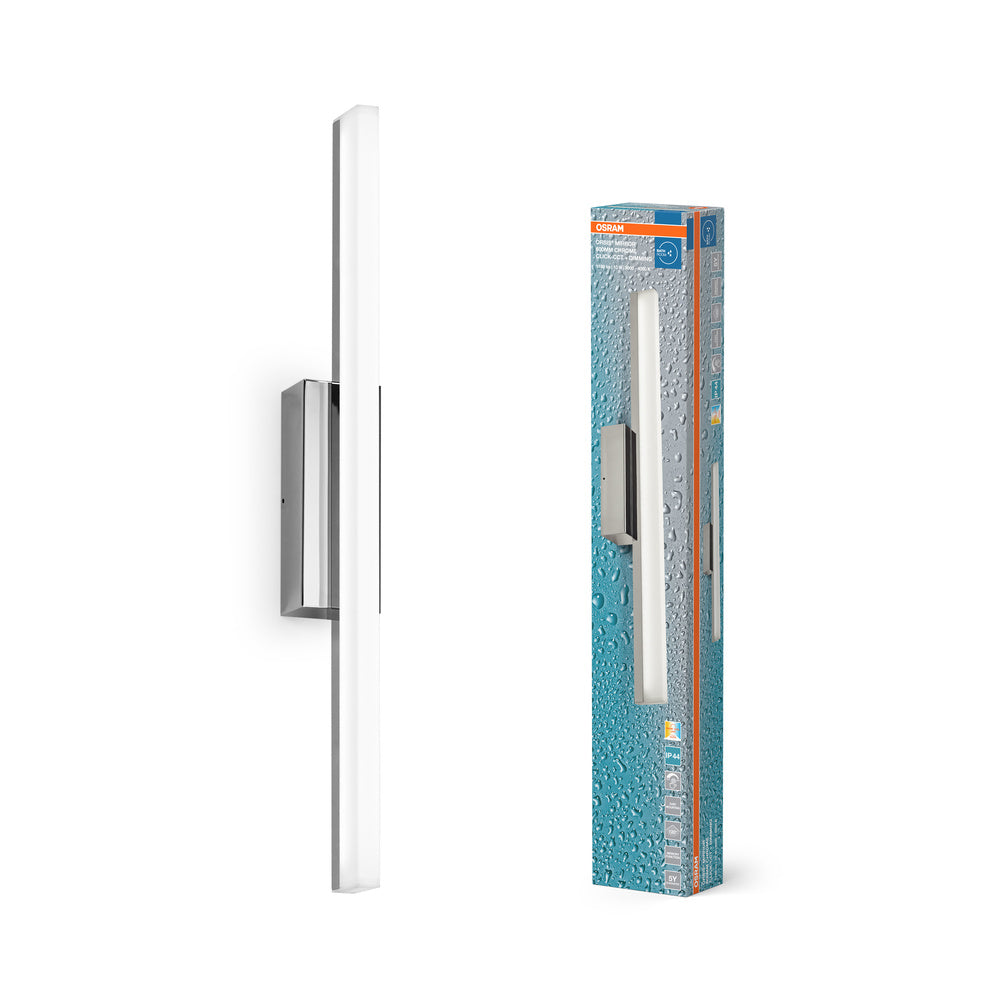 OSRAM Orbis miroir applique miroir, salle de bain, Click-CCT, 10W, 60cm, chrome, IP44