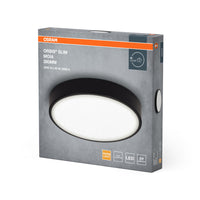OSRAM ORBIS Slim Moia plafonnier, noir, 20W, 2200lm
