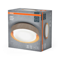 OSRAM ORBIS MADRID Plafonnier 290mm, couleur bois, E27